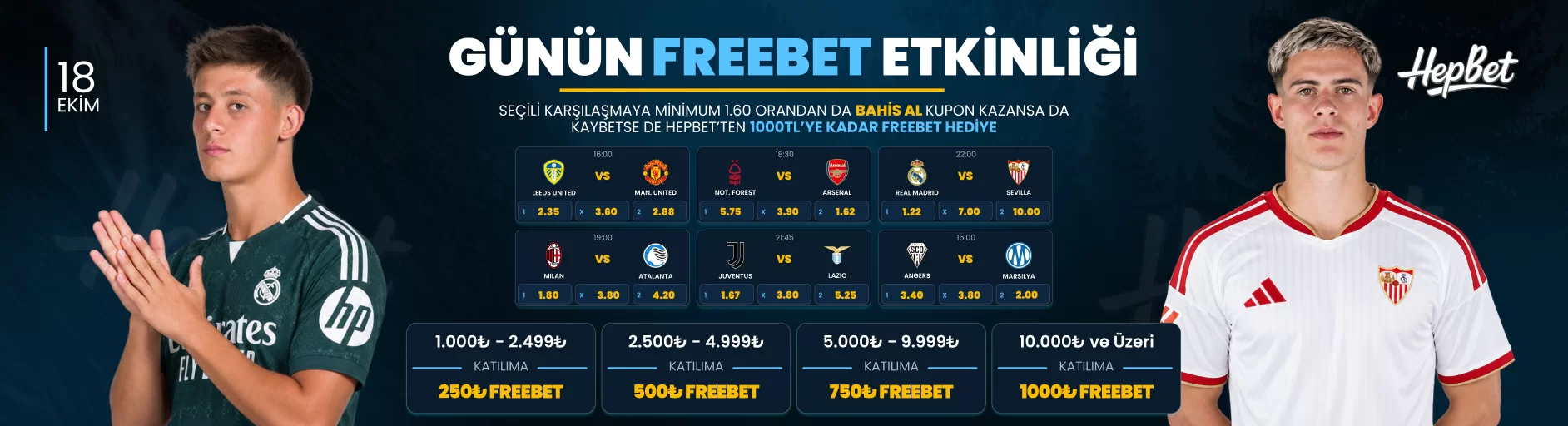 GÜNÜN FREEBET ETKİNLİĞİ