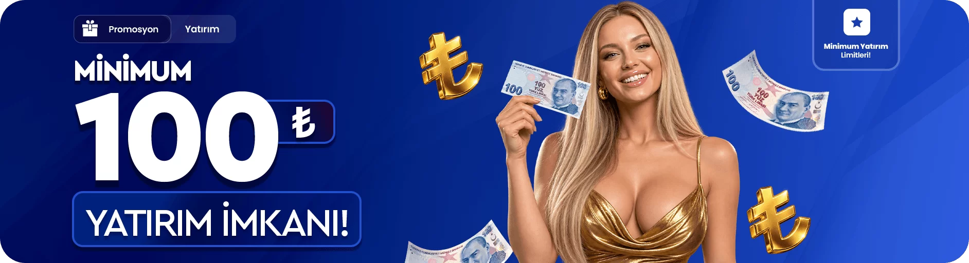 MİNİMUM 100 ₺ YATIRIM İMKANI!